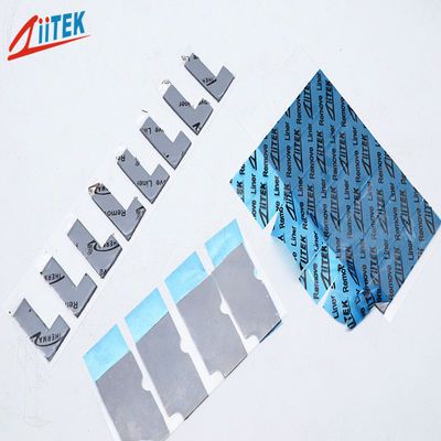 Термальная силиконовая прокладка для ноутбука с графическим процессором, удельная масса 2,5 г/см³, термоизолированная подушка с зазором для устойчивости к высоким температурам