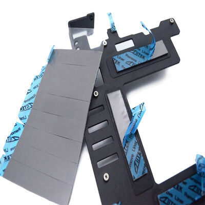 Самоклеящаяся серая термосиликоновая проводящая прокладка 7,5 Вт для тепловыделения серверов AI процессоров AI