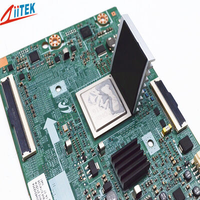 Термосиликоновая изоляционная прокладка для GPU CPU, толщина 0,5–5,0 мм, с естественной липкостью, не требующая дополнительного клеевого покрытия