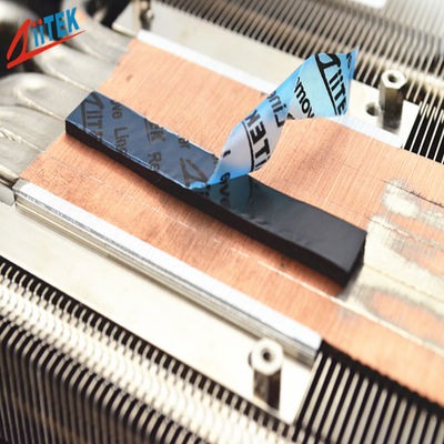 Высокая сжимаемость и совместимость 1,0 ммТ с керамическим заполненным силиконовым термальным ковриком для источника питания СИД