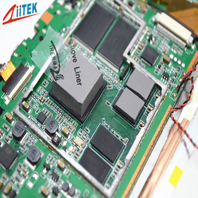 Теплоизоляционные подкладки 7.5W/mk Высокопроводящий кремниевый тепловой подкладки для теплоотвода электроники