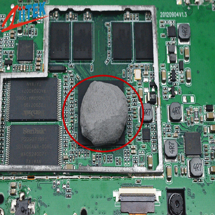 Тепловой гель на основе силикона с очень низким давлением для полупроводникового автоматического лабораторного оборудования