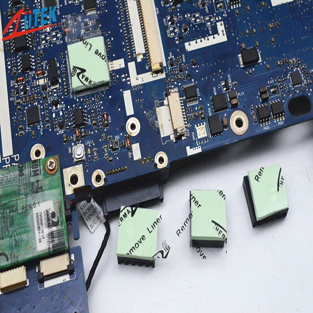 Высокопроизводительная силиконовая нагревательная площадка 1,5 Вт/мк силиконового наполнителя наполнителя для телекоммуникации для телекоммуникационного оборудования для телекоммуникации